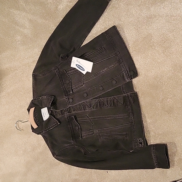 Old Navy Women's distressed Jean jacket MP - Picture 5 of 6